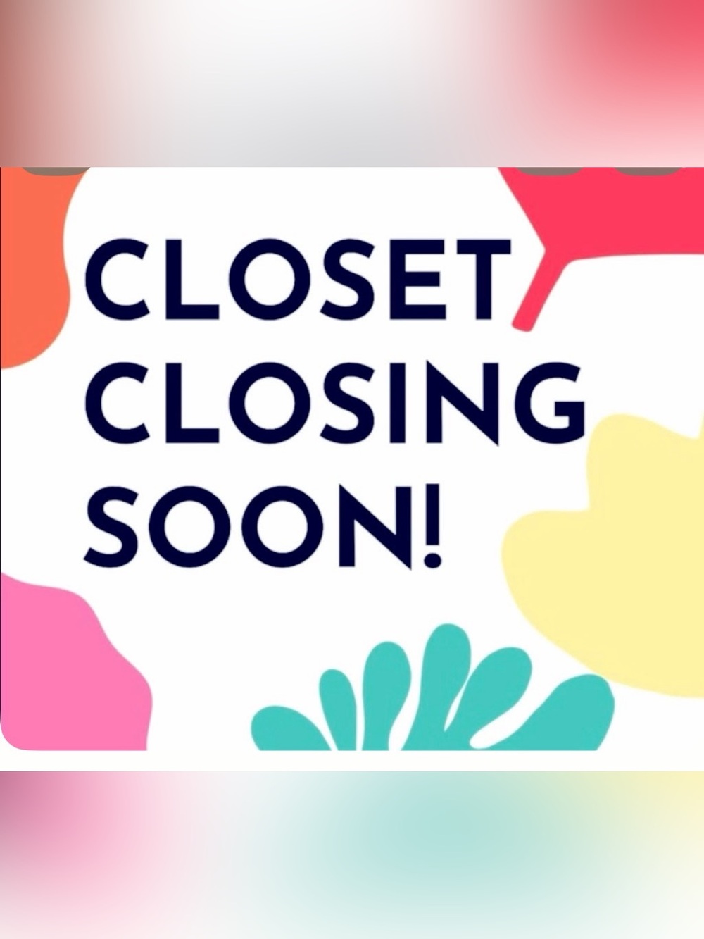 💕Closet closing soon. Make deals. The more you bundle, the better the deal❤️